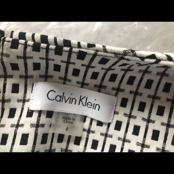 Calvin Klein black and white dress. - Picture 3 of 3